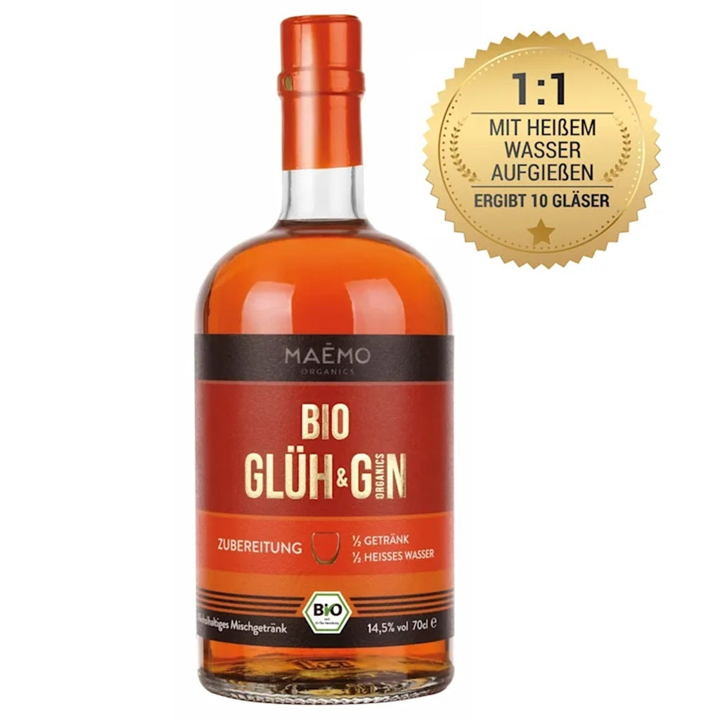 MAĒMO GLÜH & GIN 700ml | 14,5% vol. | Bio |