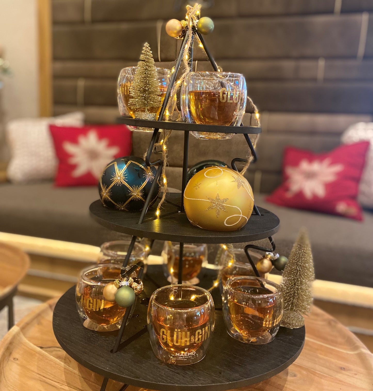 Weihnachtsbaum-Étagère